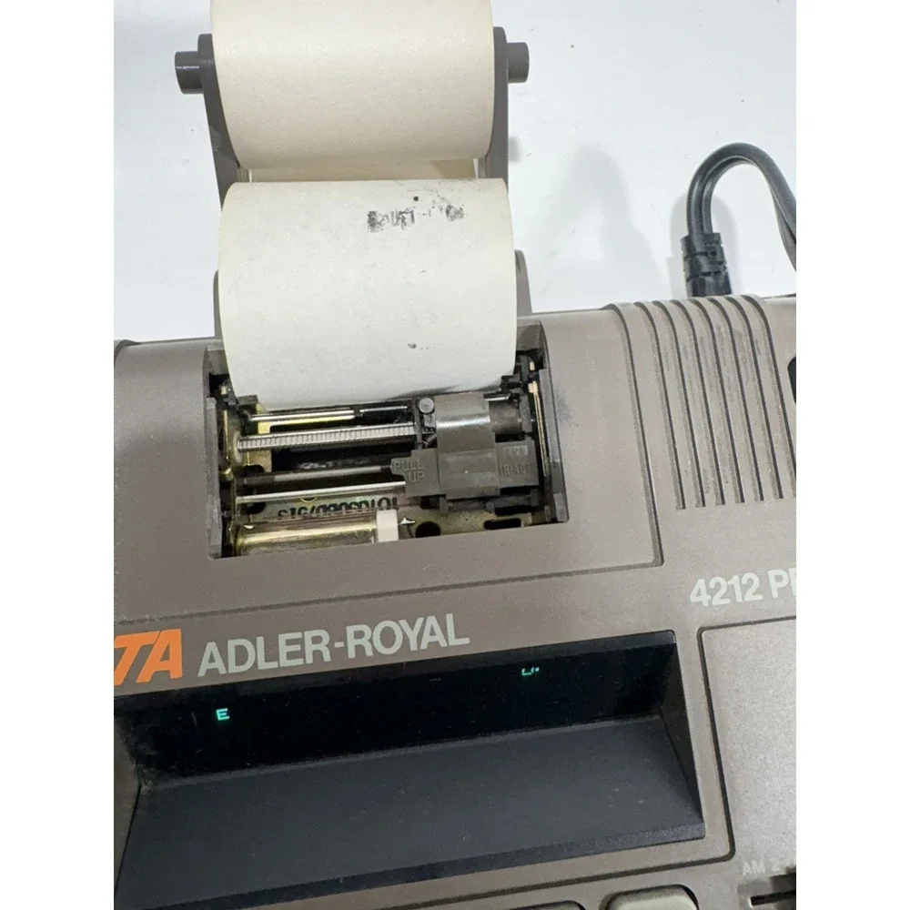 TA ADLER ROYAL 4212PD NOVA CALCULATOR R007 MADE IN JAPAN (does Not Print) READ**